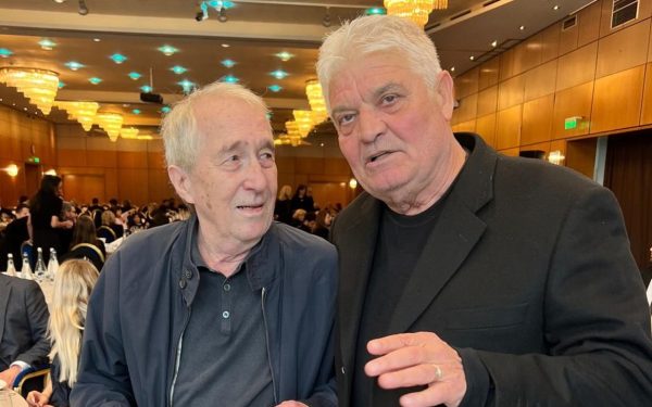 Apariție surprinzătoare: Valentin Ceaușescu, la parastasul lui Mircea Lucescu