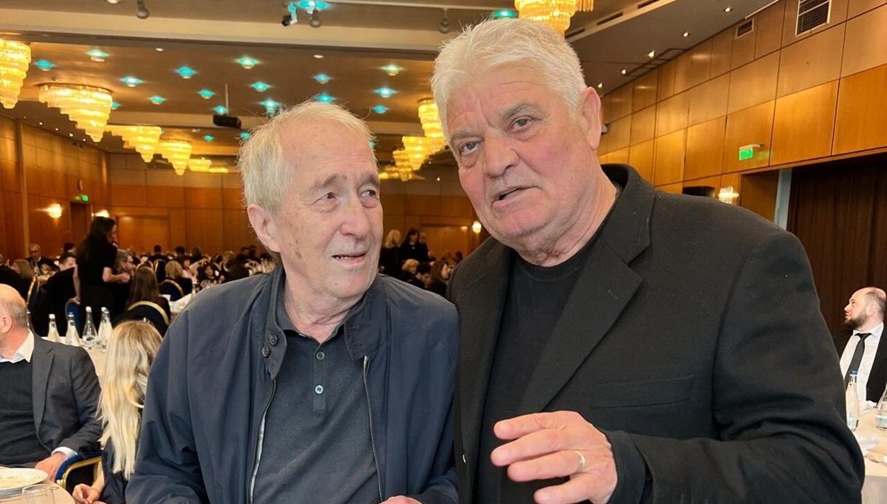 Apariție surprinzătoare: Valentin Ceaușescu, la parastasul lui Mircea Lucescu