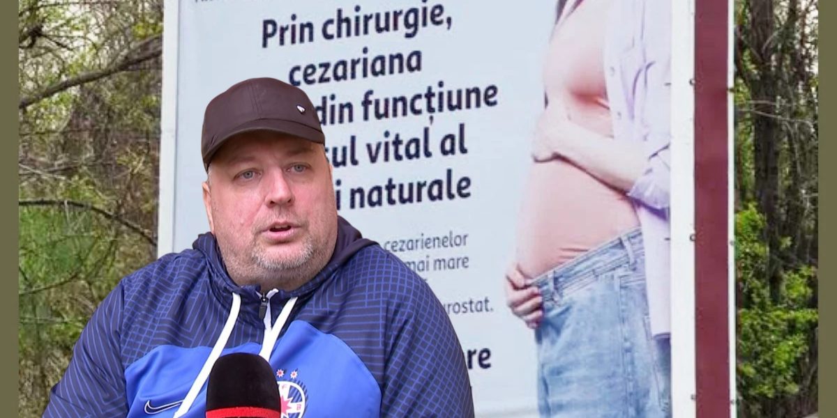 Crainicul FCSB, prins ÎN scandal! Florin Ghencea, legat de afișele anti-cezariană din București