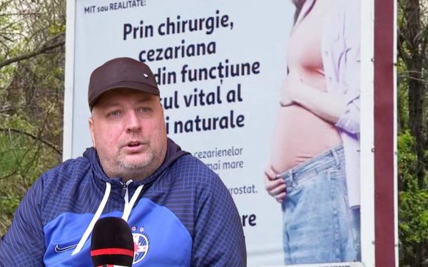 Crainicul FCSB, prins ÎN scandal! Florin Ghencea, legat de afișele anti-cezariană din București