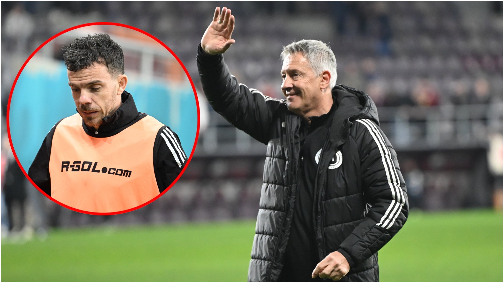 Universitatea Cluj a urcat pe primul loc în SuperLiga României după victoria cu 2-1 obținută pe Giulești împotriva Rapidului, echipa din București