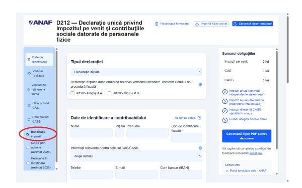 Bani pentru PFA, chirii și crypto: Ce trebuie să știi la Declarația Unică 2026!
