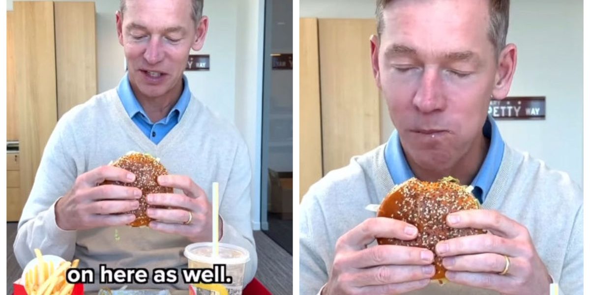 Șeful McDonald’s, ironizat crunt: N-a gustat din burger, dar „patronează” afacerea!