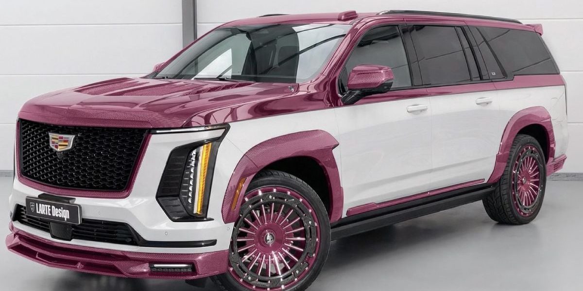 O mașină unică în lume: Un SUV cu motor de 6,2 litri face furori