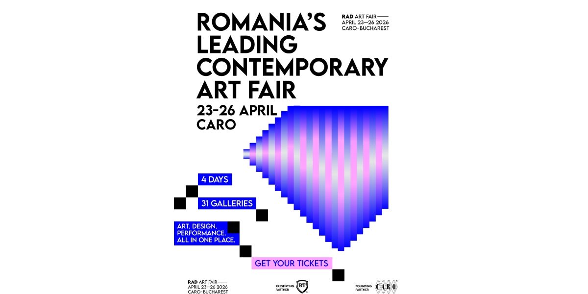 CARO și RAD ART FAIR, parteneriat pentru a susține arta