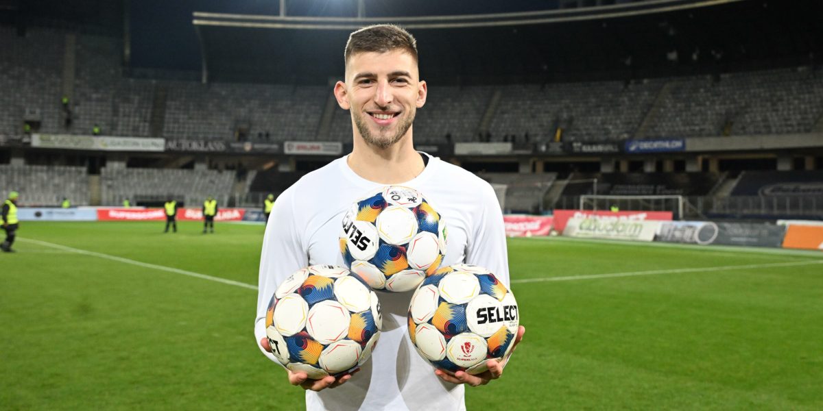 U Cluj, decizie crucială pentru golgheterul Jovo Lukic, curtat de Beșiktaș