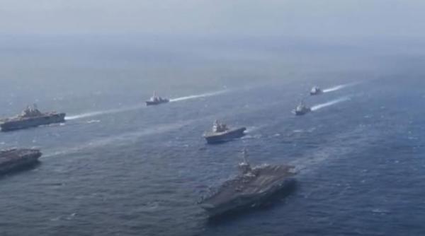 Forță brută în Strâmtoarea Ormuz: SUA avertizează navele cine nu respectă blocada