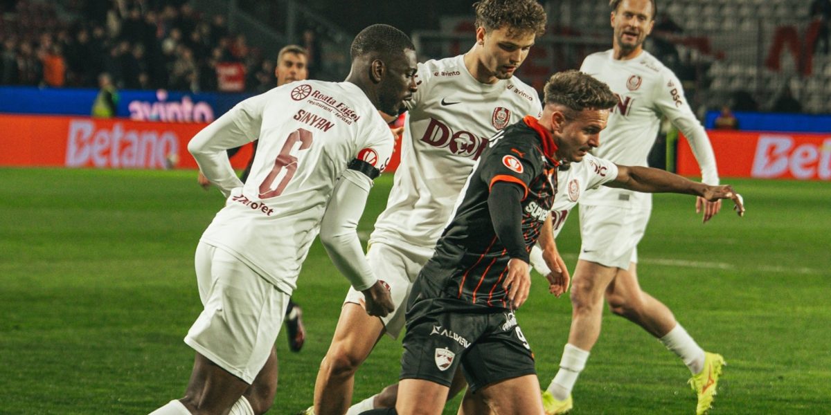 CFR Cluj – Dinamo, spectacol în SuperLiga: Huja, erou pe linia porții!