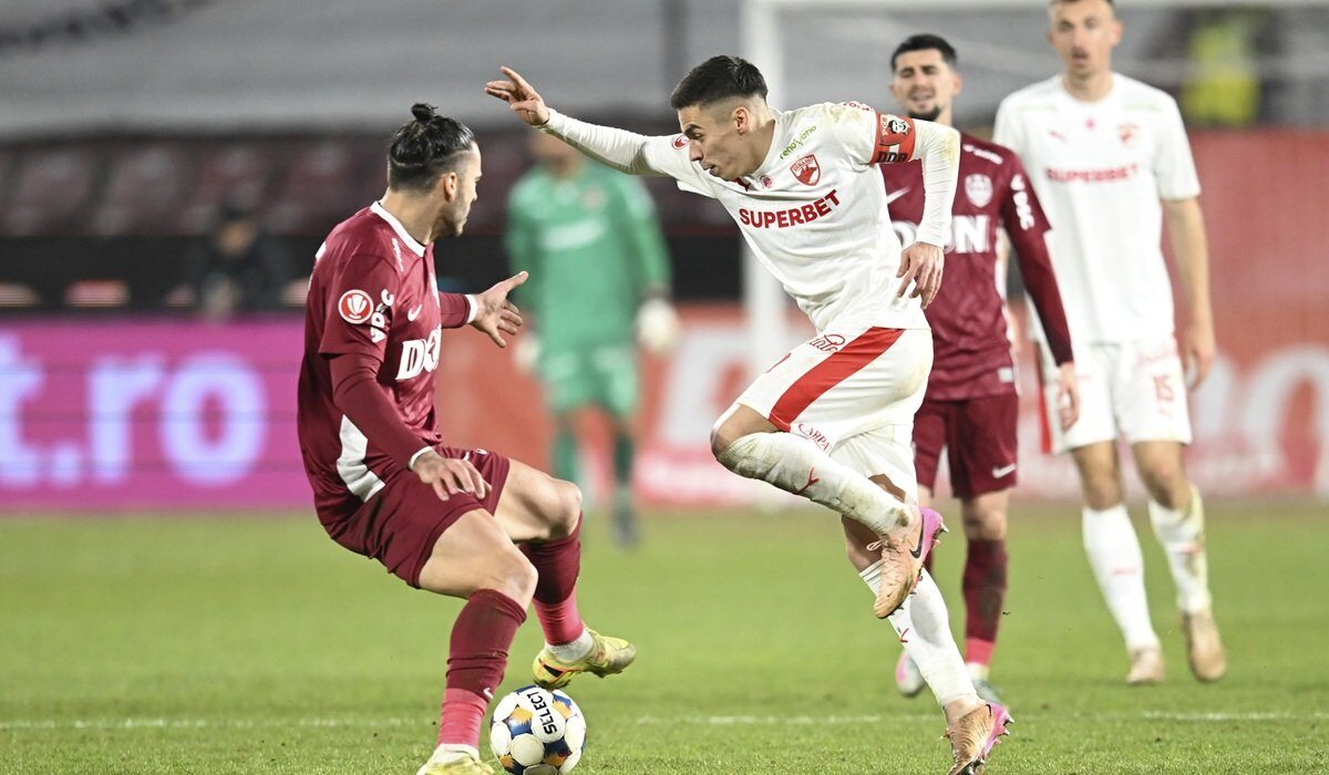 CFR Cluj – Dinamo: 0-0. Emoție la start, omagiul pentru Mircea Lucescu