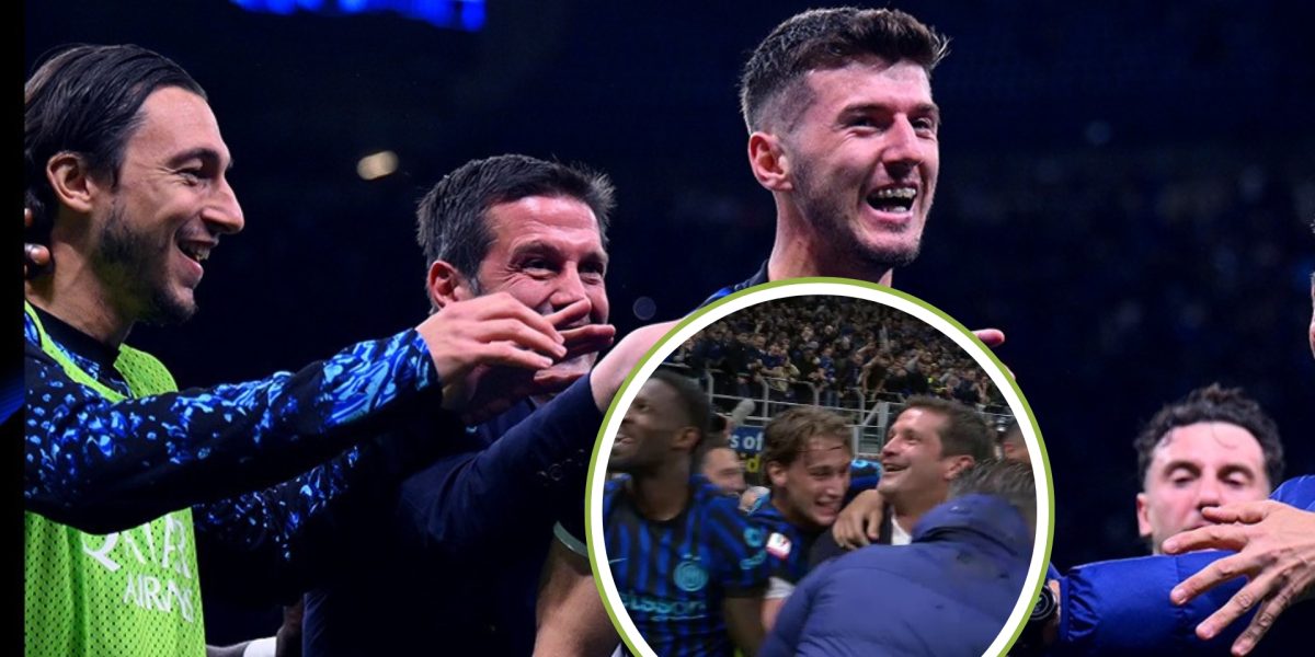 Cristi Chivu, euforic după calificarea Interului în finală: Imagini rare