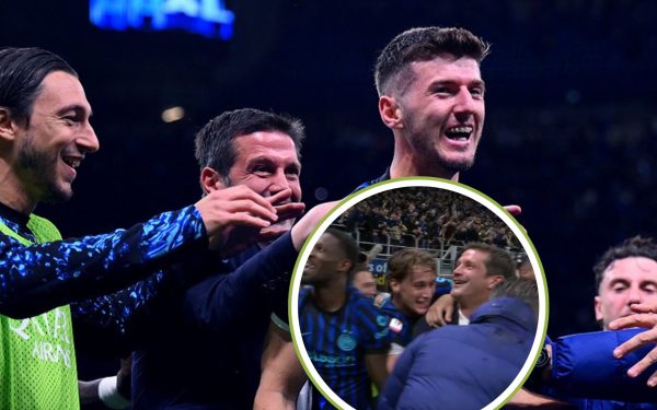 Cristi Chivu, euforic după calificarea Interului în finală: Imagini rare