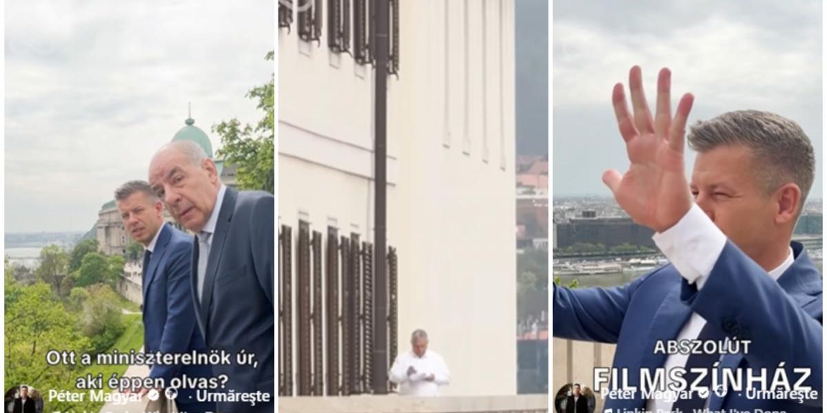 Magyar, față în față cu Orban la palatul prezidențial