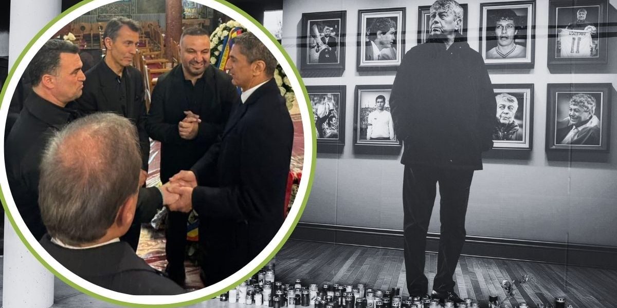 Galatasaray, la înmormântarea lui Lucescu! Reacția lui Hagi i-a uimit pe toți