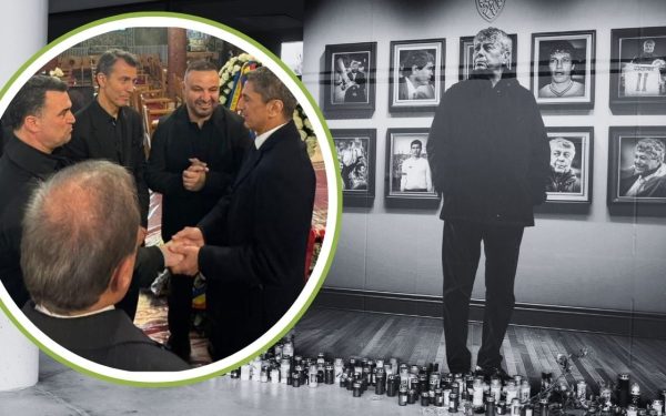 Galatasaray, la înmormântarea lui Lucescu! Reacția lui Hagi i-a uimit pe toți