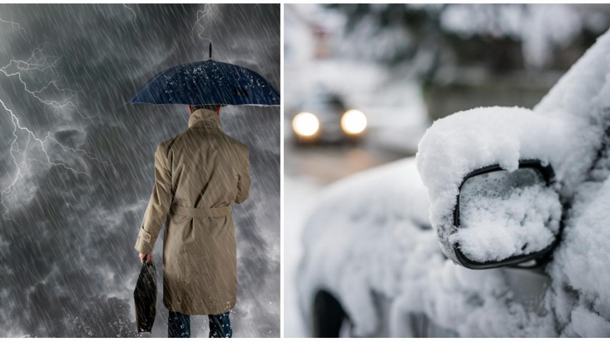 Vreme extremă în România până sâmbătă, urmare a ciclonului Erminio Administrația Națională de Meteorologie (ANM) a emis miercuri dimineața o avertizare meteo de fenomene meteo severe, care acoperă aproape întreaga țară