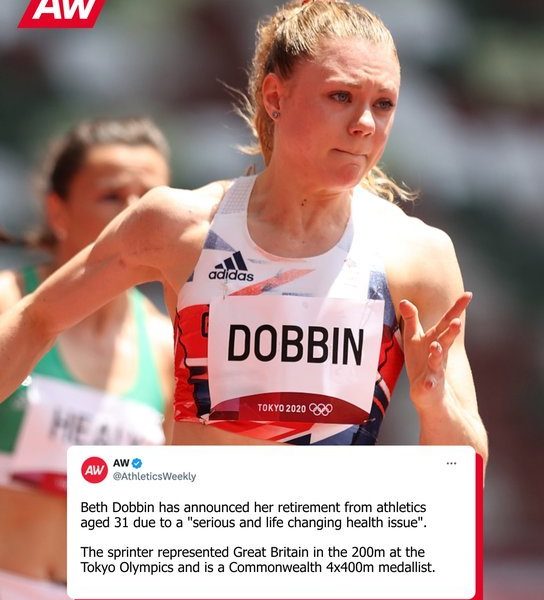 Beth Dobbin, recordmena Scoției la 200 m, se retrage din cauza unei boli