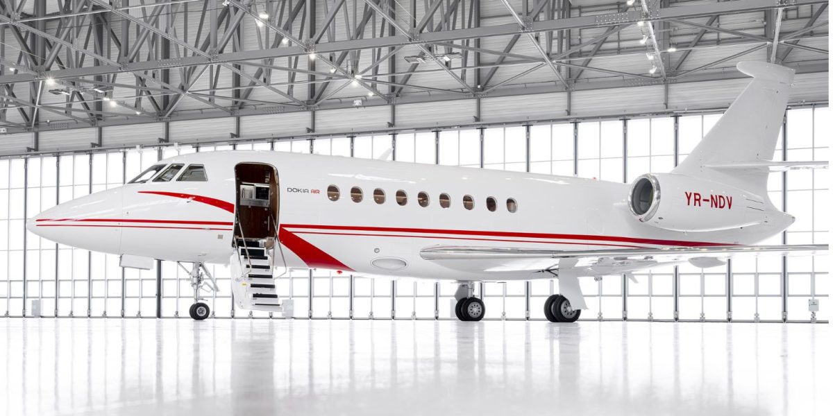 Avion PRIVAT de LUX în România: Dokia Air, profit de 3,4 milioane euro