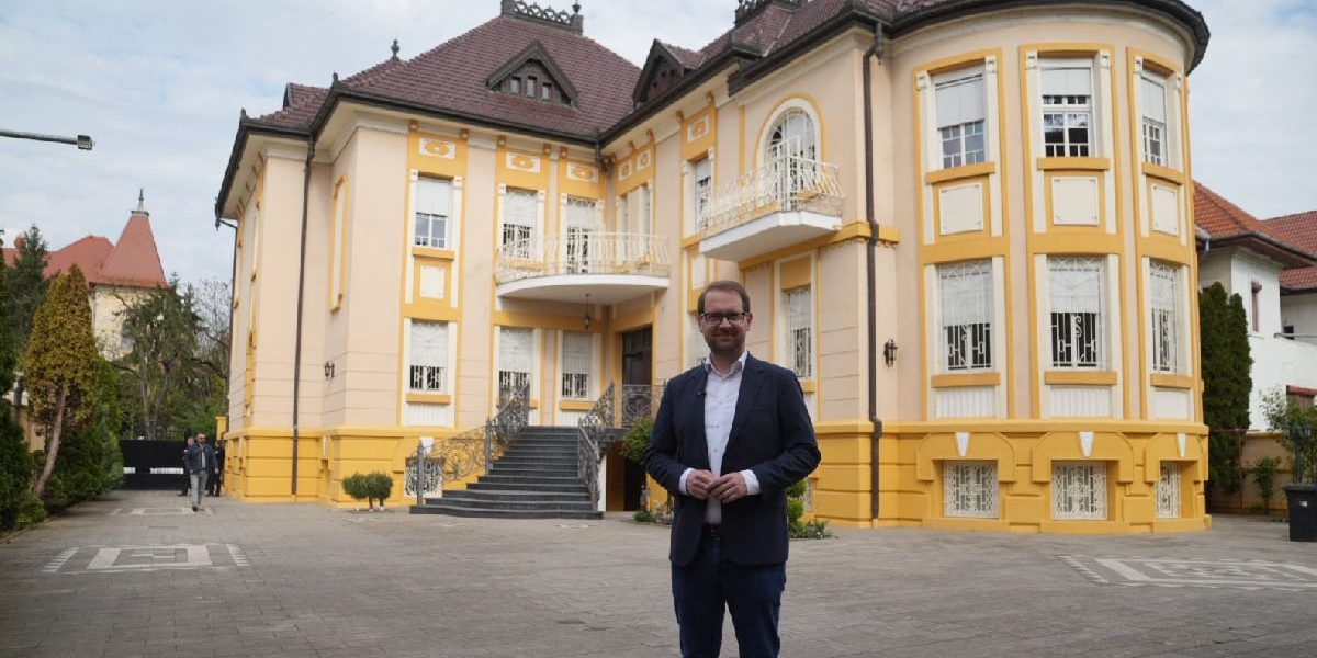 Fritz, cu Jandarmii, a recuperat Palatul Loga: Timișoara va avea grădiniță