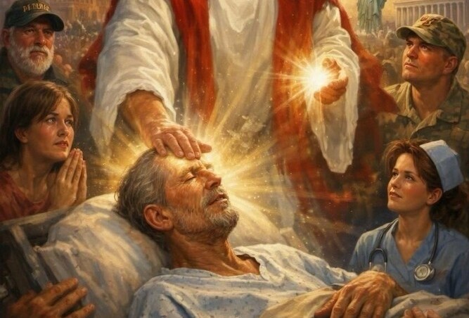 Trump, „vindecător” IA: Imaginea șocantă în care se vede ca Iisus