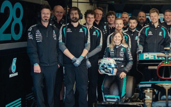 Doriane Pin, în istorie: Prima femeie la volanul unui Mercedes de F1