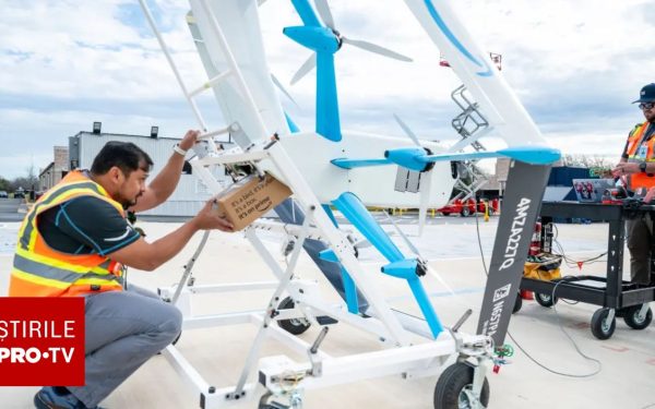 Revoltă online: Amazon, acuzată că sparge colete cu dronele IA