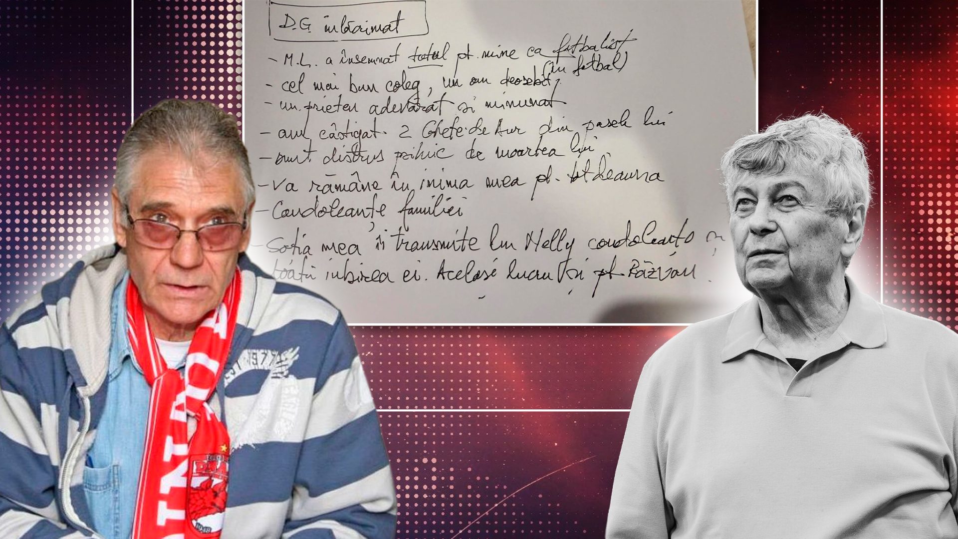 Dudu Georgescu, devastat de durere: Scrisoare din Canada pentru Mircea Lucescu