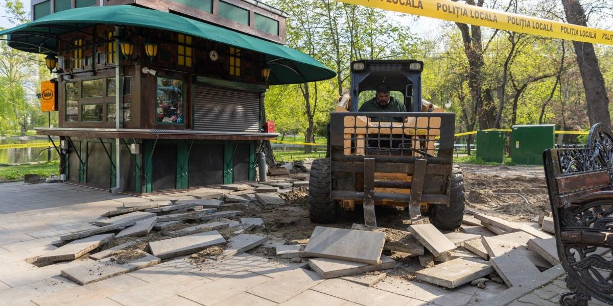 Ciucu, după Cișmigiu, vrea să demoleze terasele din Herăstrău