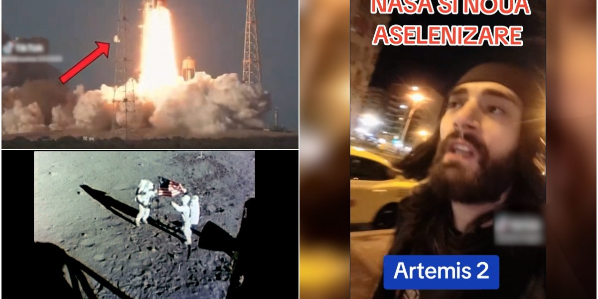 Pământul plat și AI: Cum a deturnat conspirația online misiunea Artemis 2