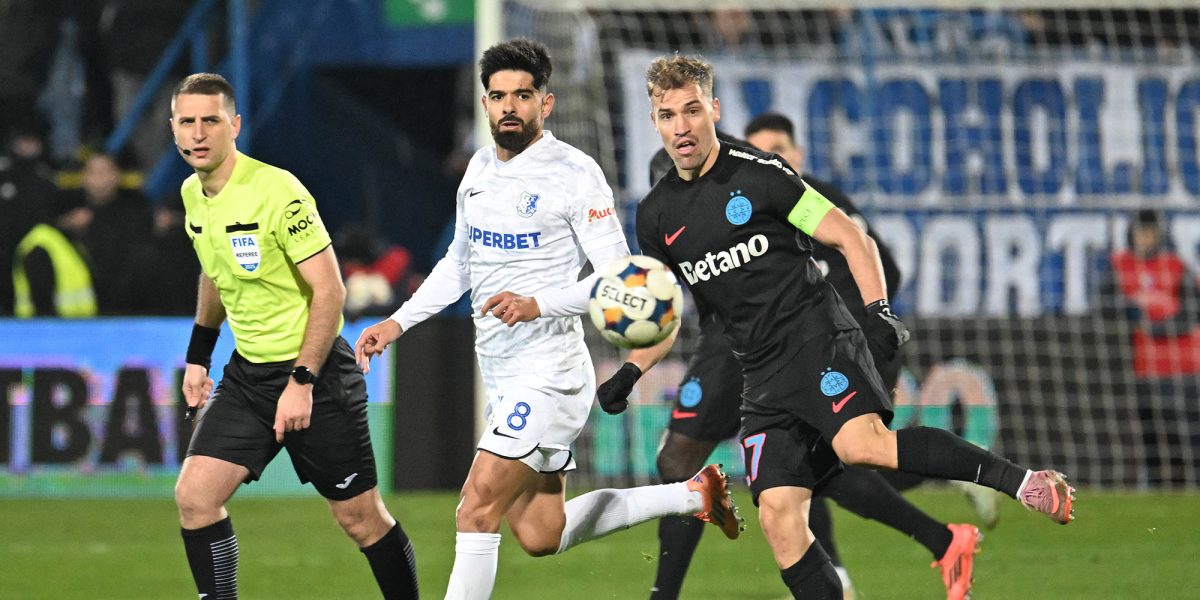 Meci încins: FARUL – FCSB 0-0, Munteanu salvează de sub bară șutul lui Miculescu