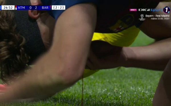 Sângerări șocante în Atletico – Barcelona: Fermin Lopez, accidentare cruntă