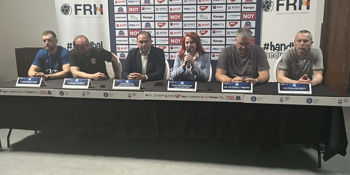 Final Four Cupa României, Timișoara: Din, despre handbal, fără spectatori