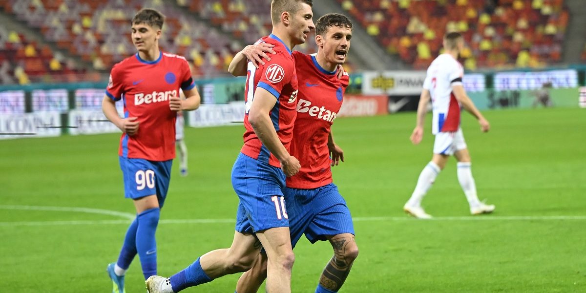 FCSB, spectacol cu 4 goluri într-o repriză! Oţelul Galaţi, demolată de Radoi