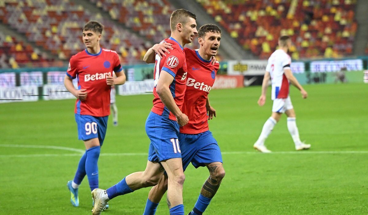 FCSB, spectacol cu 4 goluri într-o repriză! Oţelul Galaţi, demolată de Radoi