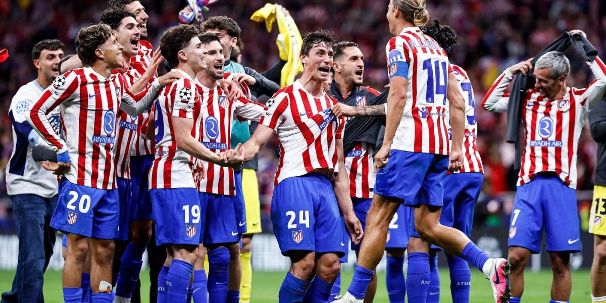 Victorie pentru Atletico Madrid: Barca, eliminată! Jucători și oficiali, în extaz