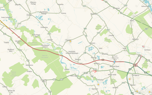 Cozi infernale pe A1: 20 km până în București. Rutele ocolitoare