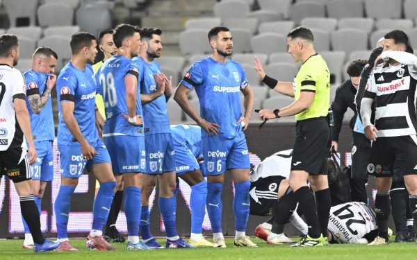 Etimo, eliminat! Fault GROAZNIC în U Cluj – U Craiova: Kovacs a dictat OUT în minutul 20