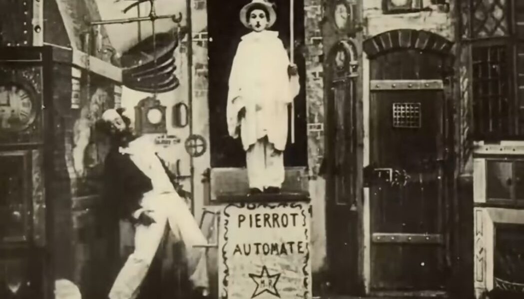 VIDEO: Comoara cinematografică din 1897, găsită în SUA. Gugusse și robotul gigant!