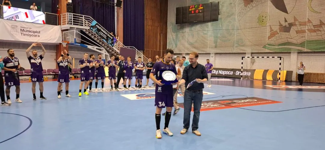 Fritz, huiduit la finala Cupei României la handbal la Timișoara, alături de viceprimari