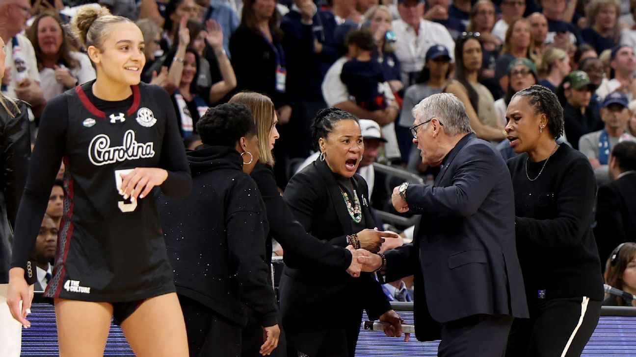 Geno Auriemma și-a cerut scuze oficial pentru incidentul de la Final Four Antrenorul echipei UConn, Gino Auriemma, a emis oficial o scuză după comportamentul agresiv față de colegele de la staff-ul echipei South Carolina, în timpul semifinalei din turneul Final Four de la feminin, desfășurată weekend-ul trecut