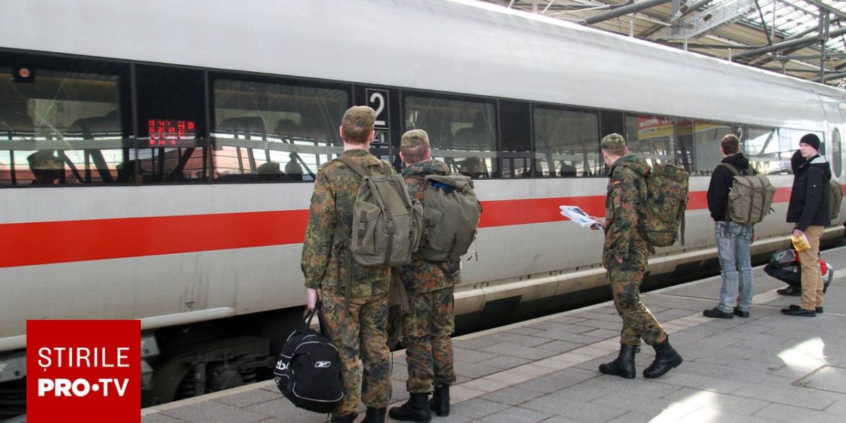 Haos la BERLIN: Bărbații sub 45 de ani, obligați SĂ ceară voie armatei pentru a pleca