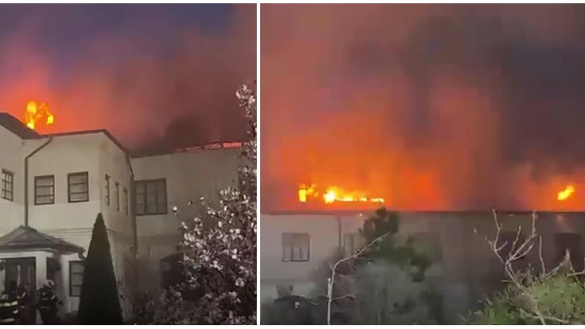 Incendiu devastator la Mănăstirea Bistrița: O măicuță, găsită moartă în chilii