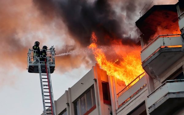 Incendiu la Cluj-Napoca: 20 de persoane evacuate de urgență din blocul cu fum