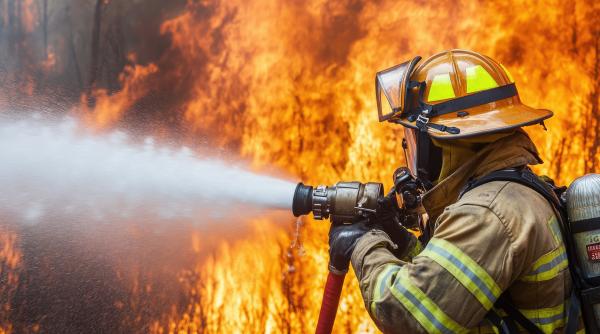 Incendiu devastator la Galați: Proprietarul service-ului, în stare gravă