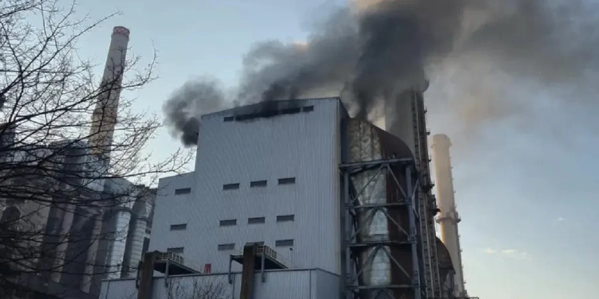 Incendiu de Paște la Termocentrala Rovinari: Fum gros și pagube