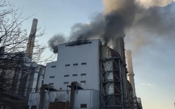 Incendiu de Paște la Termocentrala Rovinari: Fum gros și pagube