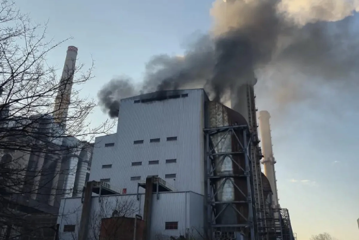 Incendiu de Paște la Termocentrala Rovinari: Fum gros și pagube
