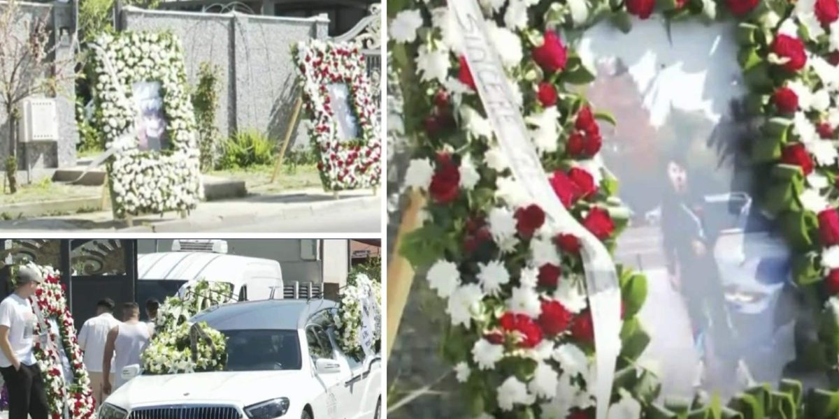 Durere uriașă la Snagov: Prietenii lui David, eroul mort, își iau rămas bun