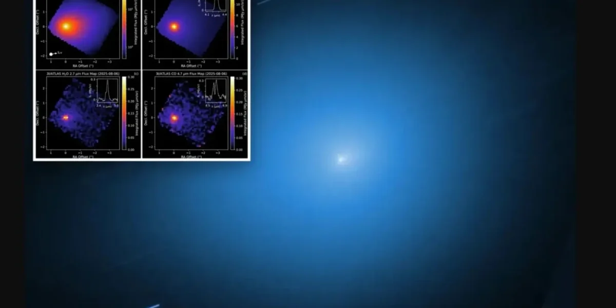 Cometa 3I/ATLAS aruncă zilnic apă-gigant, cât 70 de bazine olimpice!