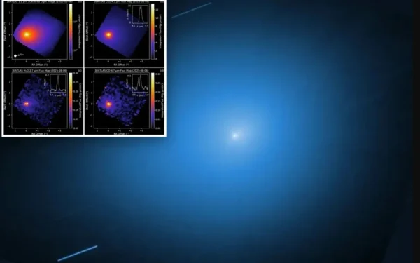 Cometa 3I/ATLAS aruncă zilnic apă-gigant, cât 70 de bazine olimpice!