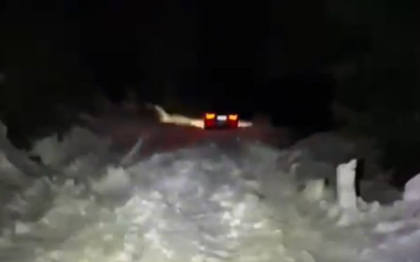 Blocați în zăpadă de Paște: Tatăl și fiul, aventura nopții pe munte